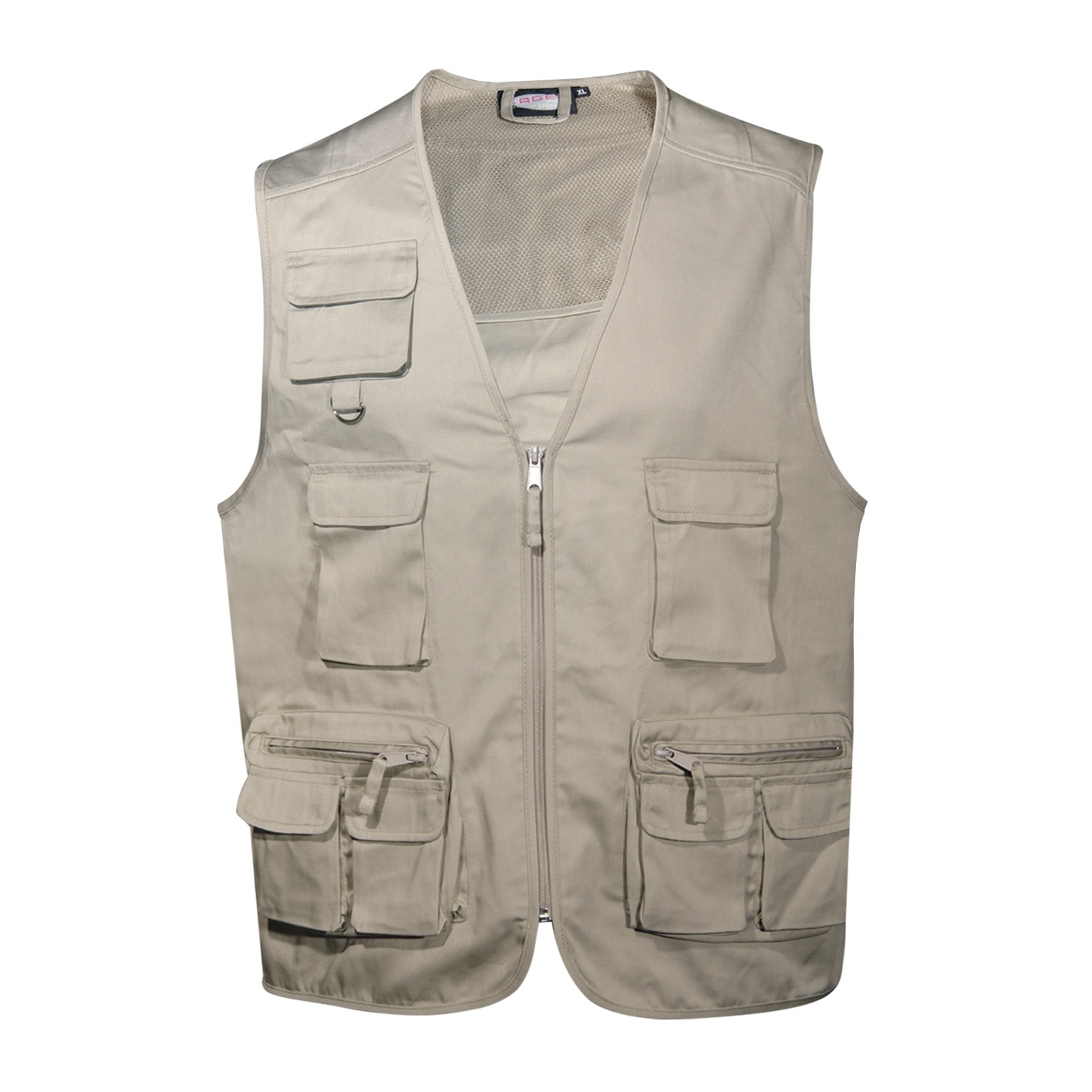 FAGEO-014-Fishing Vest With Mesh Lining